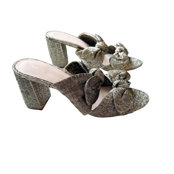 Loeffler Randall Adele Mule Metallic 7 - Picture 2 of 9